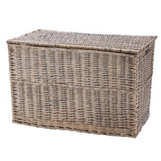 Wovenhill Wicker Grey Wash Hamper - REGN