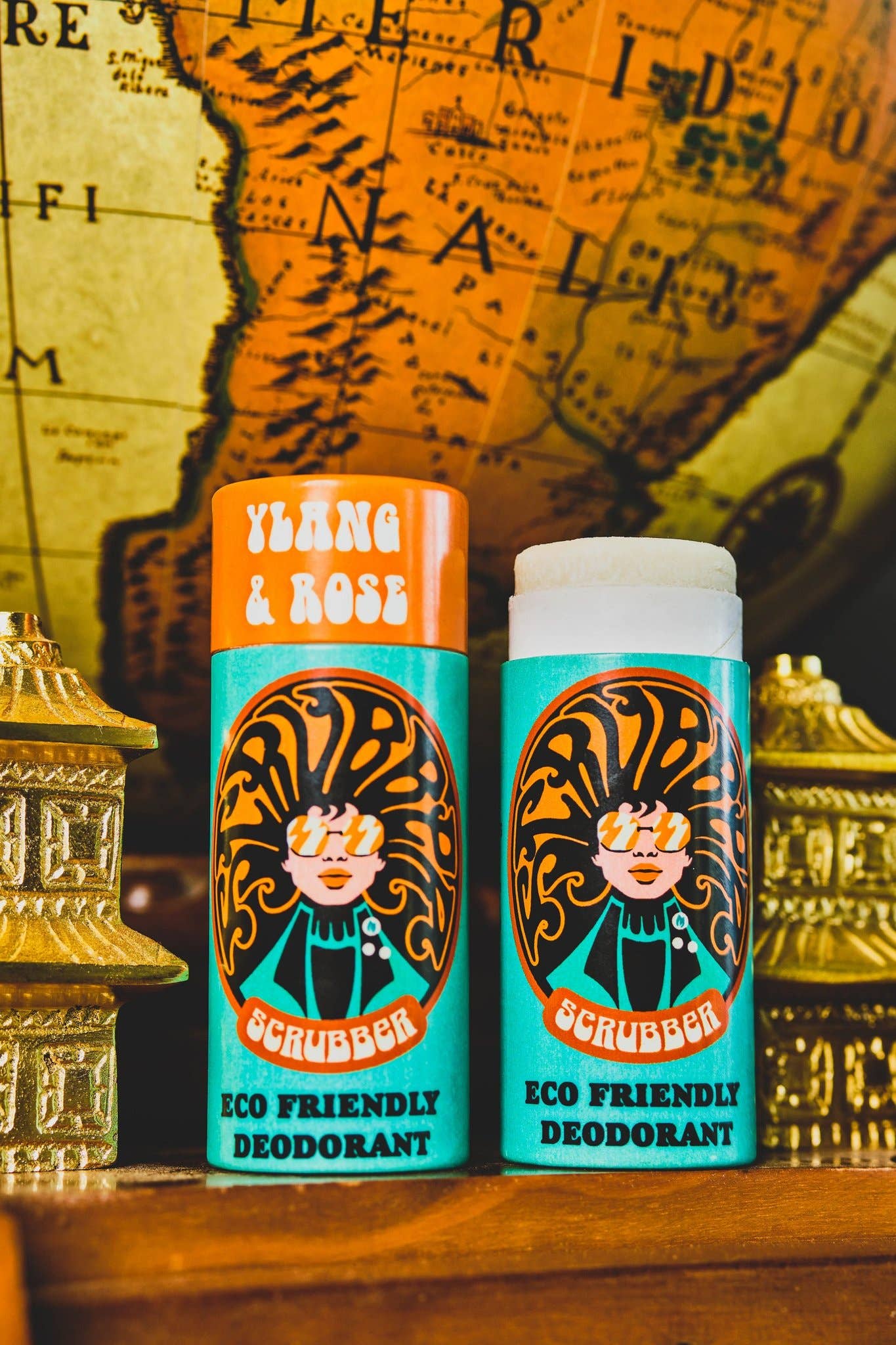 Ylang & Rose Roll On Eco Friendly Deodorant, Plastic Free Anti Perspirant - REGN