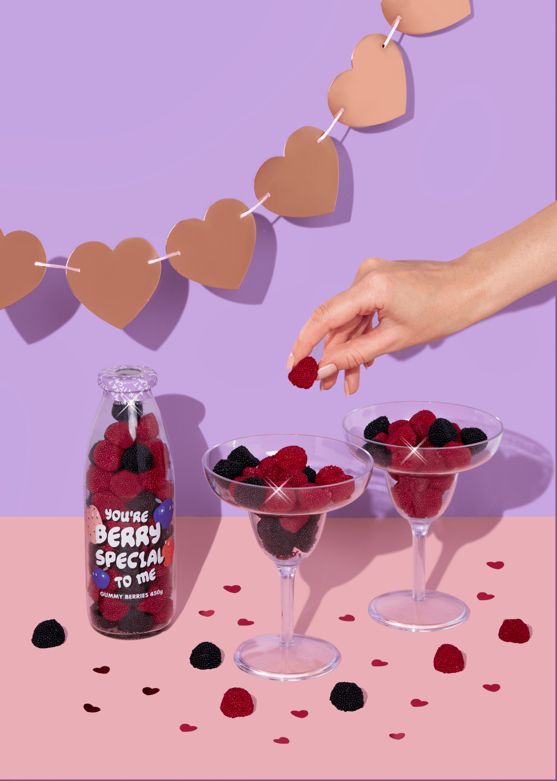 You’re Berry Special Gummy Berries Message Sweet Bottle - REGN