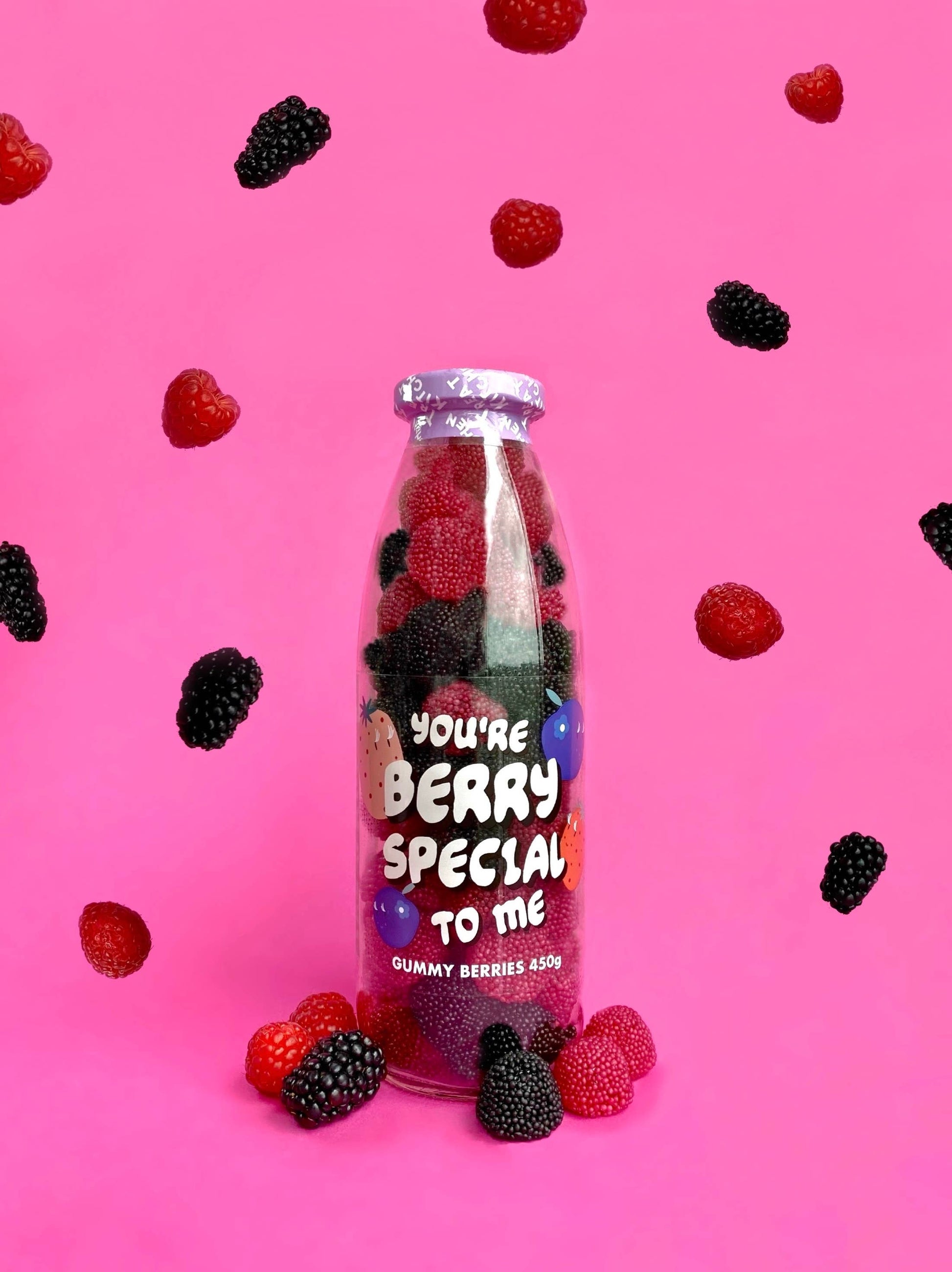 You’re Berry Special Gummy Berries Message Sweet Bottle - REGN