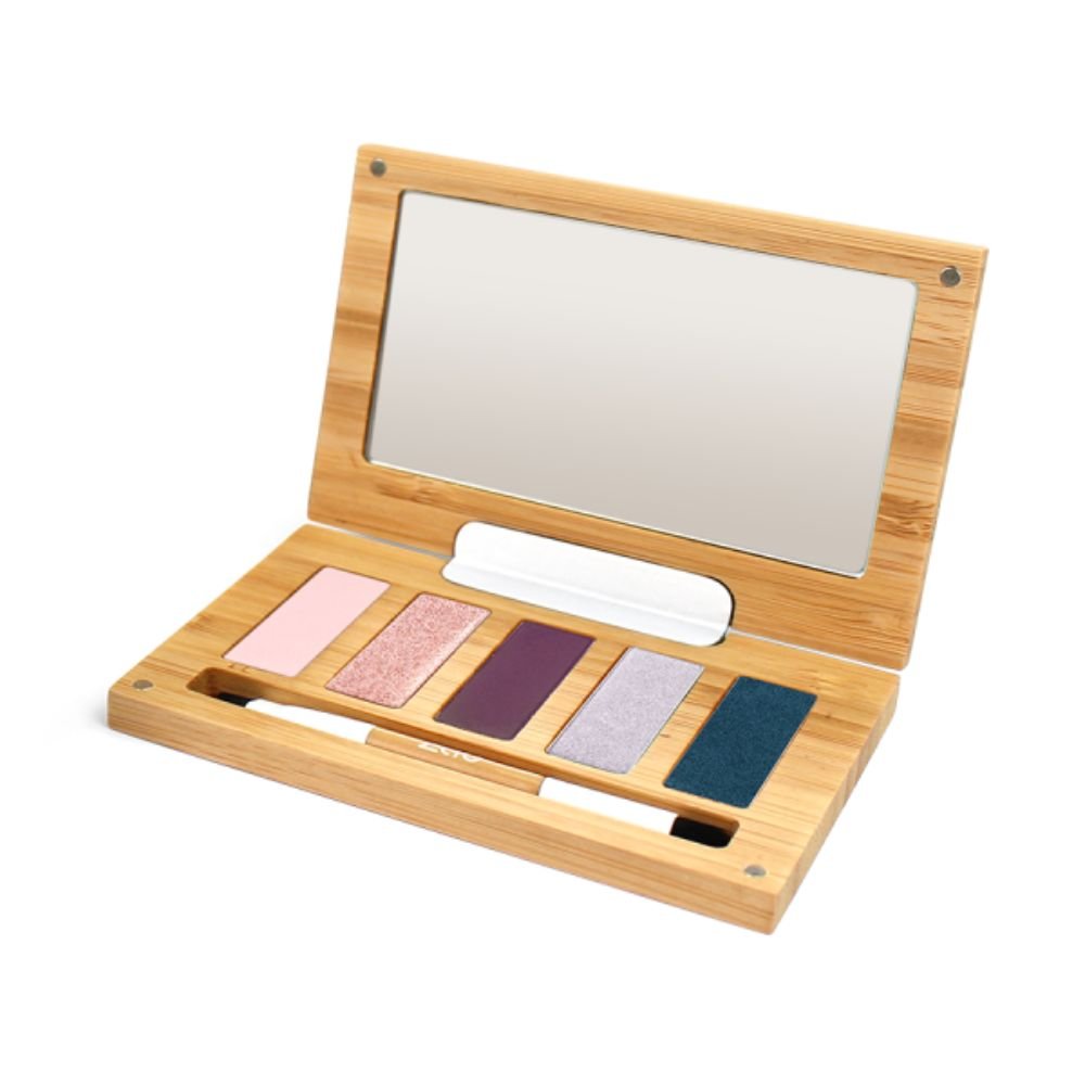 Zao Night & Roses Palette – Refillable Bamboo Eyeshadow Palette - REGN