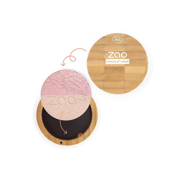 Zao Shine - Up Powder - 2 - in - 1 Highlighter and Illuminator - REGN