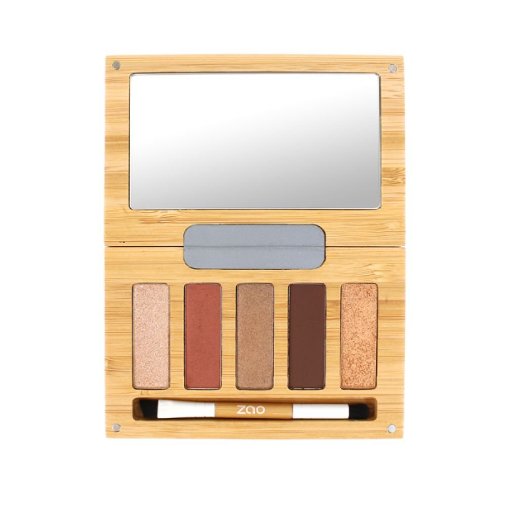 Zao Spicy Chic Palette – Refillable Bamboo Eyeshadow Palette - REGN