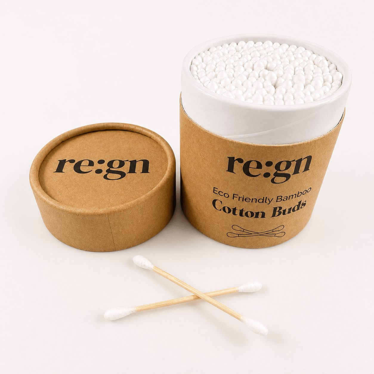 Zero Waste Club Bamboo Cotton Buds – Pack of 200 - REGN