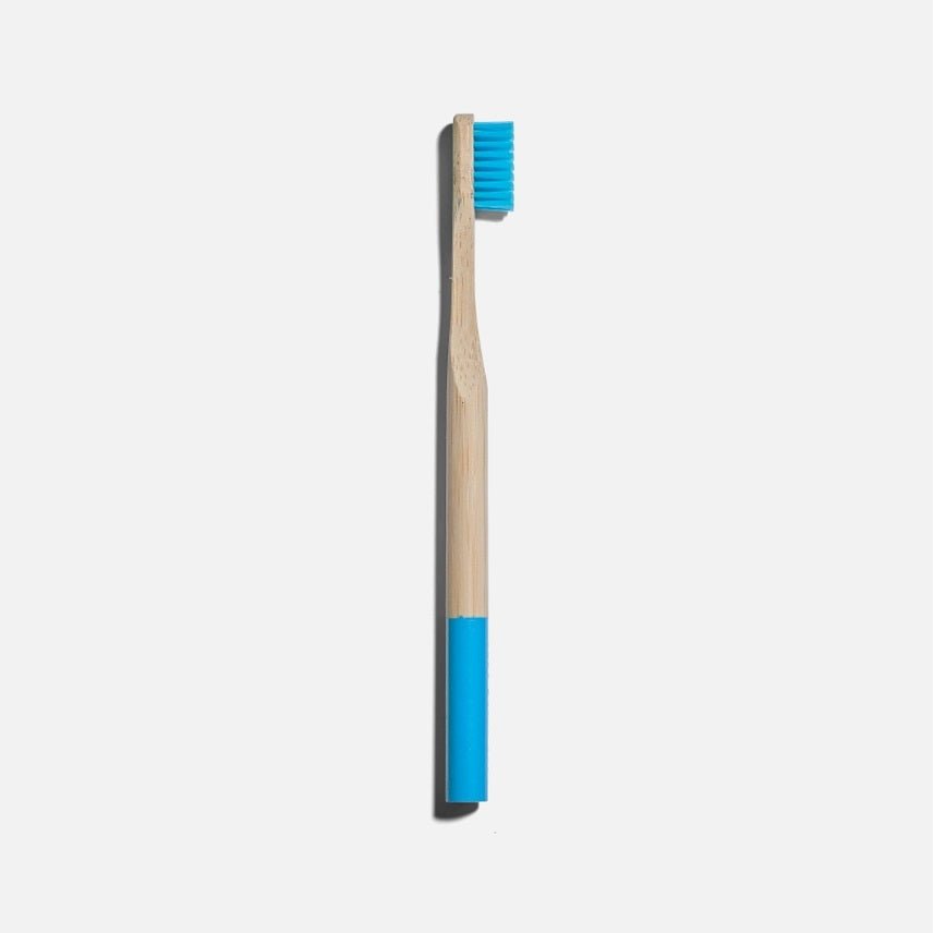 Zero Waste Club Bamboo Toothbrush - Kids | Ocean Blue | REGN