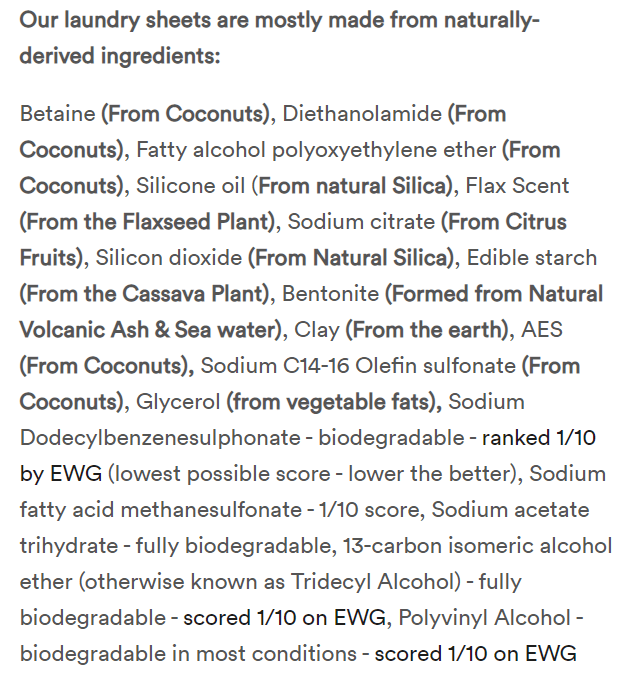 Zero Waste Club Laundry Detergent Sheets - Pack of 64 (Plastic Free) - REGN