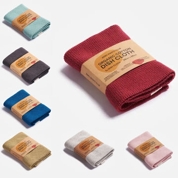 Zero Waste Club Organic Cotton Dish Cloths - REGN