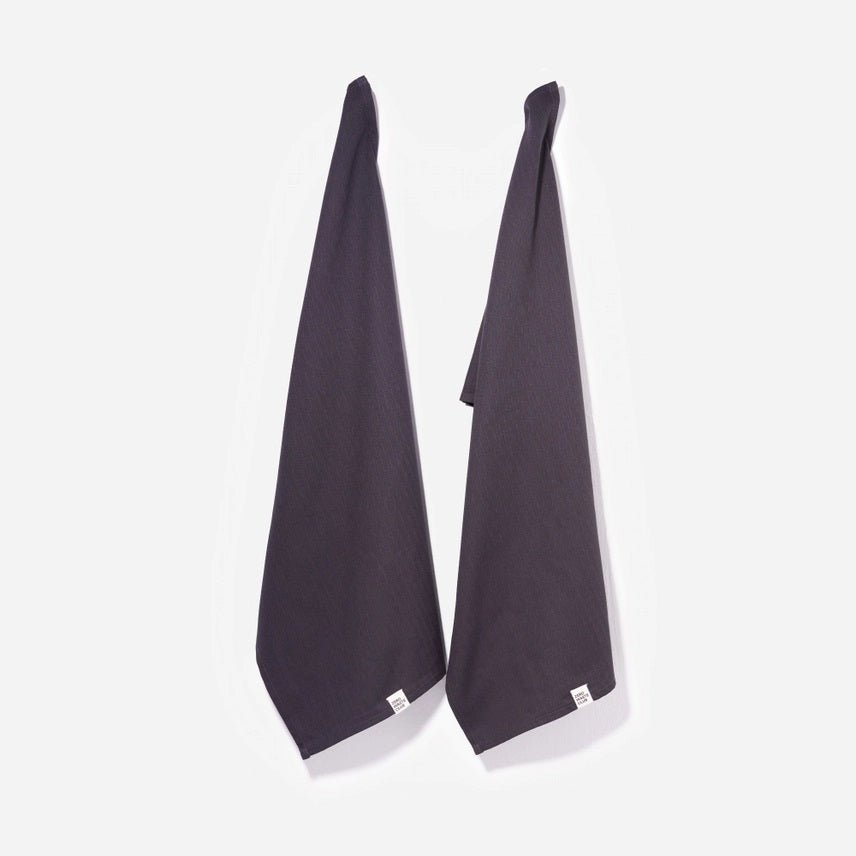 Zero Waste Club Organic Cotton Herringbone Weave Tea Towels – Pack of 2 - REGN