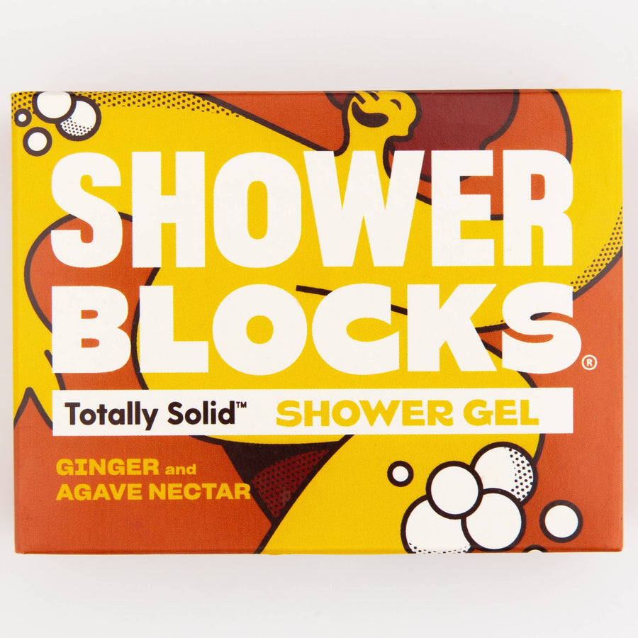 Shower Block – Ginger & Agave Nectar 100g