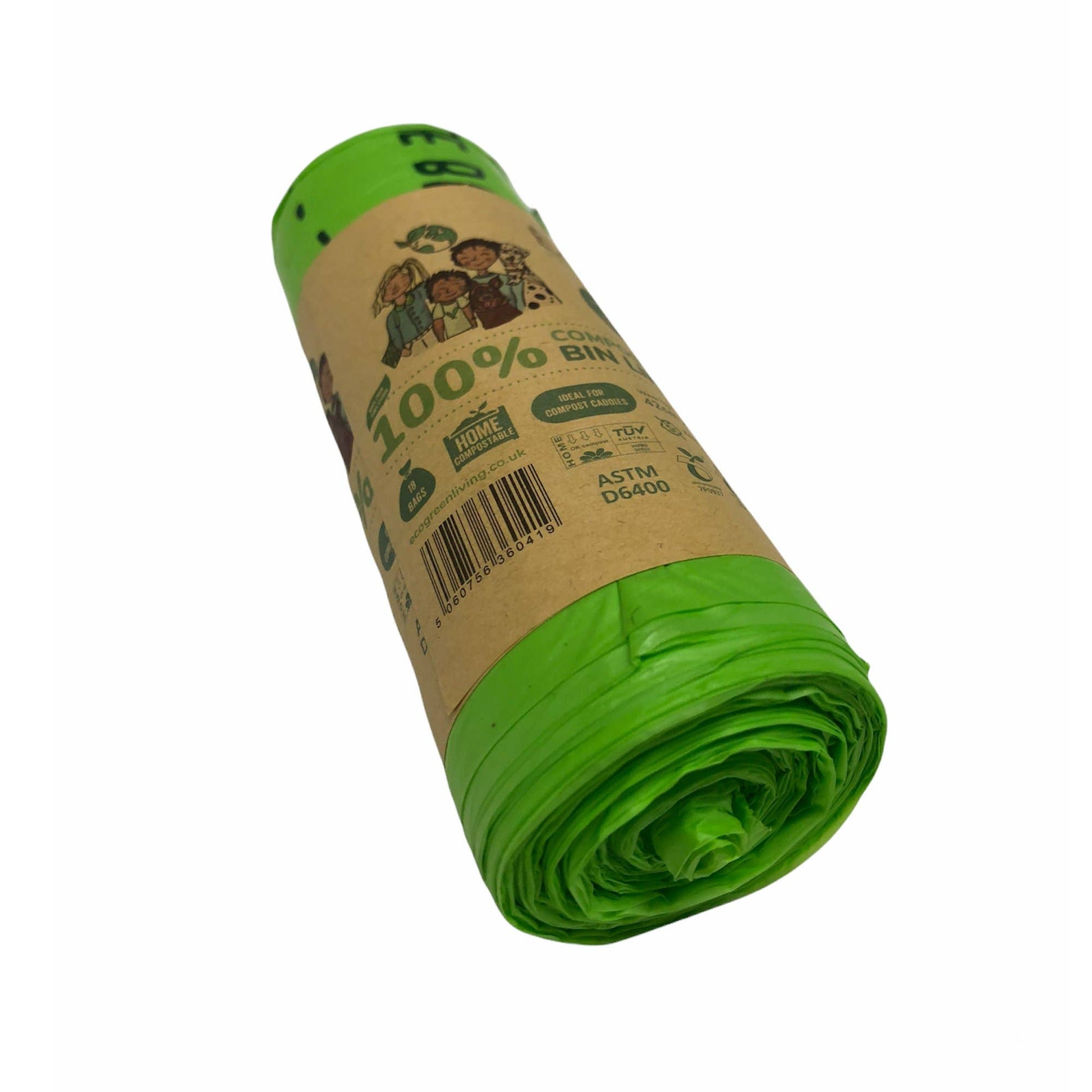 10L Compostable Waste Bags - 18 Bags - REGN
