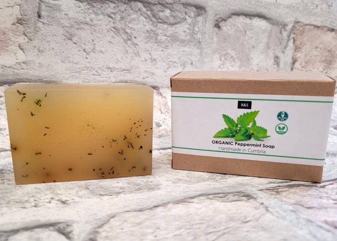 ORGANIC PEPPERMINT SOAP - 100g - REGN