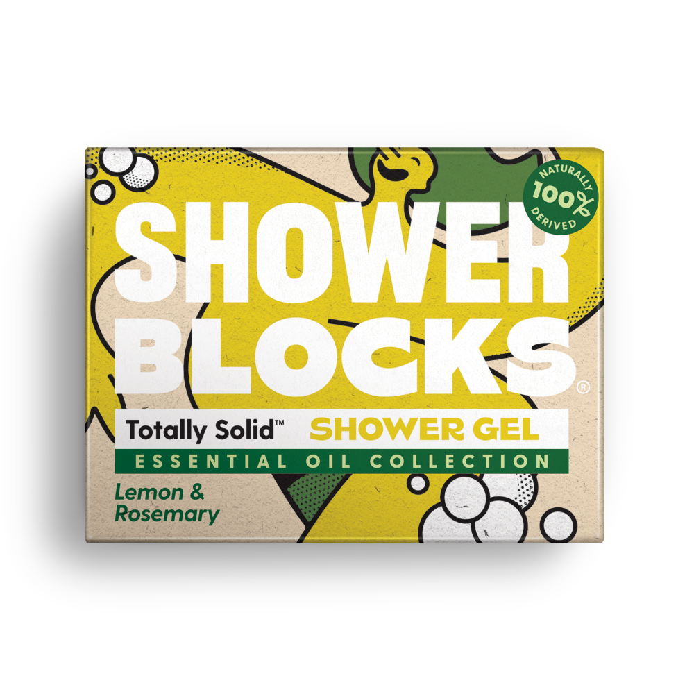Shower Block – Essential Oil Collection – Lemon & Rosemary 100g