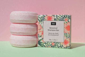 BOTANICAL SHAMPOO BAR MONOI DE TAHITI - VEGAN - 60g