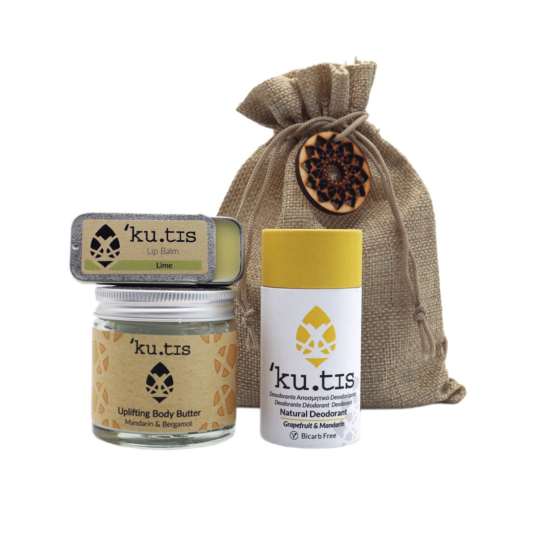 Citrus Beauty Product Gift Pouch