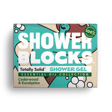 Shower Block – Essential Oil Collection – Cedarwood & Eucalyptus 100g - REGN