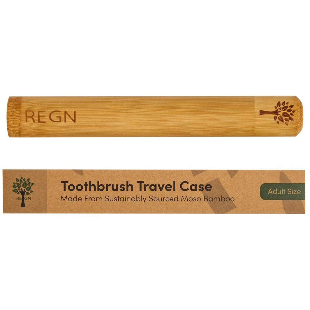 regn bamboo toothbrush case with box
