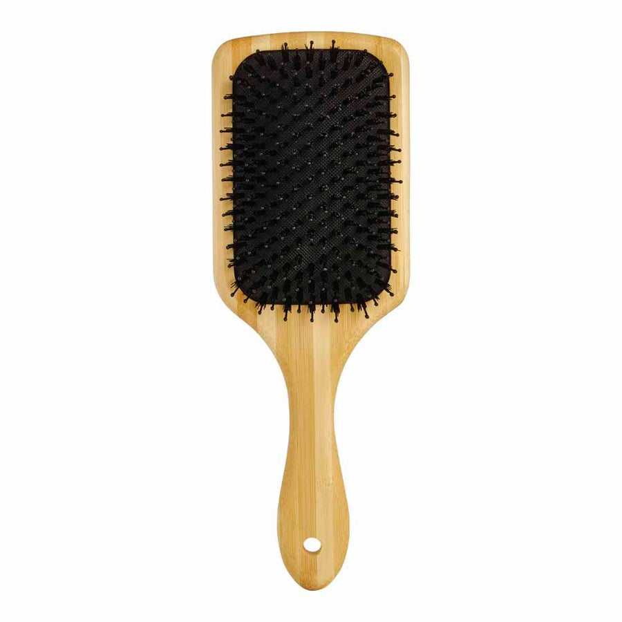 paddle bamboo hair brush