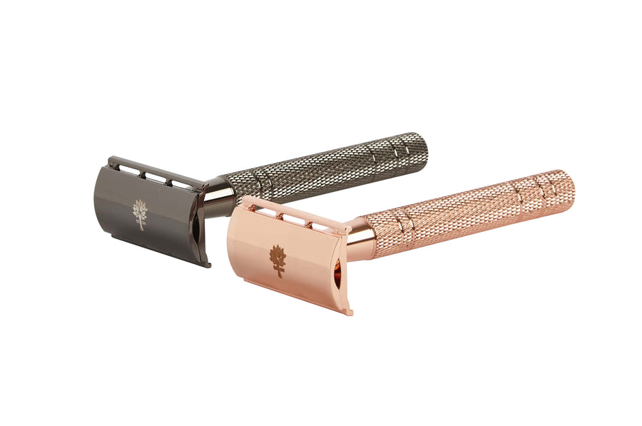 Reusable Safety Razors With Jute Travel Bag