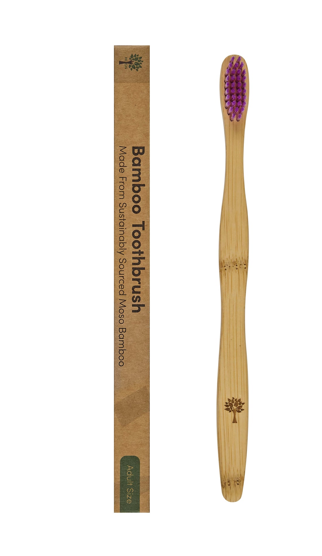 ADULT BAMBOO TOOTHBRUSH - 1 PACK