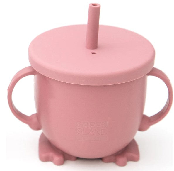 Baby sippy cup in mulberry