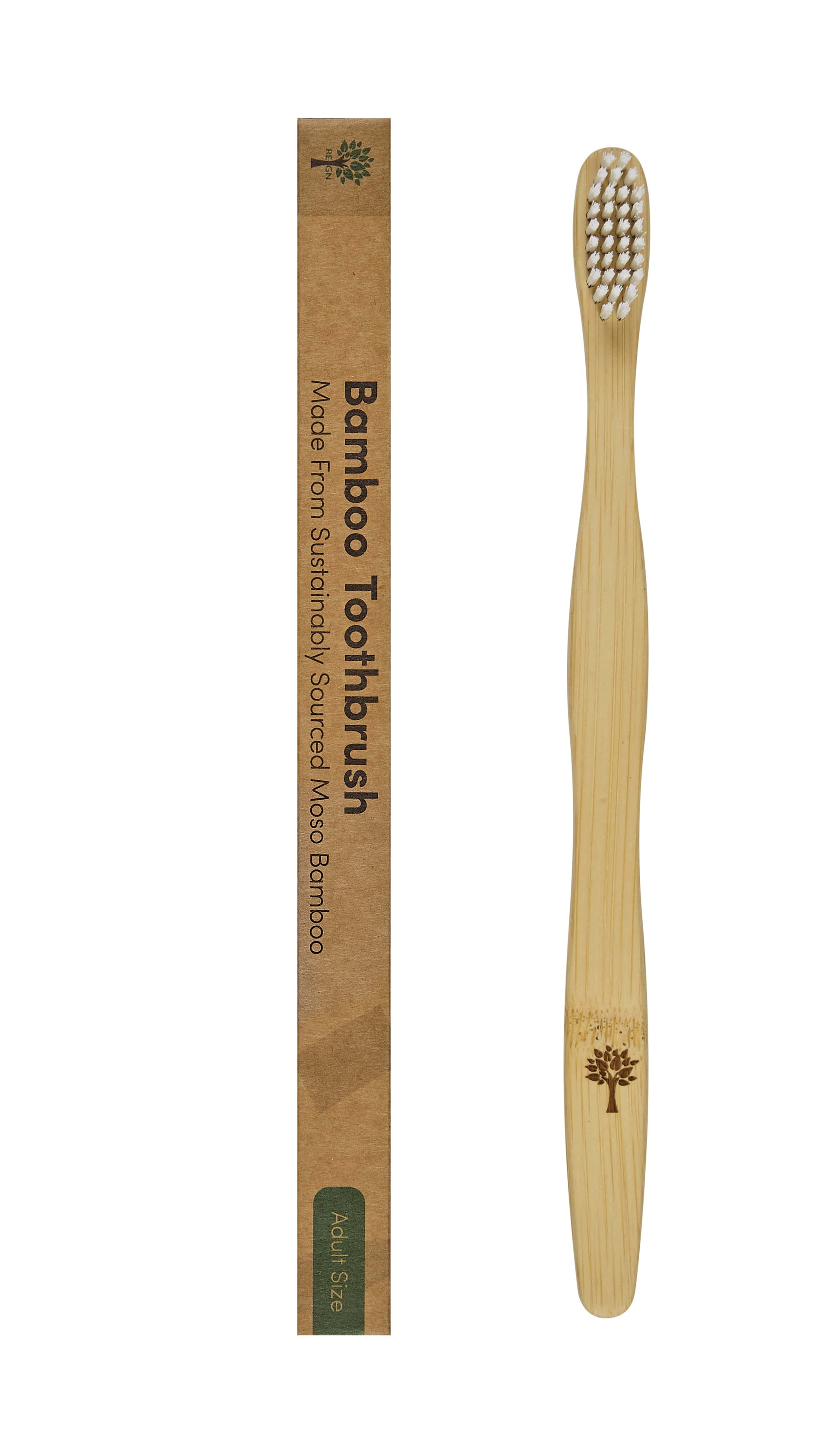 Adult Bamboo Eco Friendly Toothbrush - 1 Pack - REGN