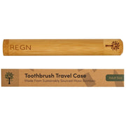 Adult Bamboo Toothbrush Case | Plastic Free Eco Case - REGN