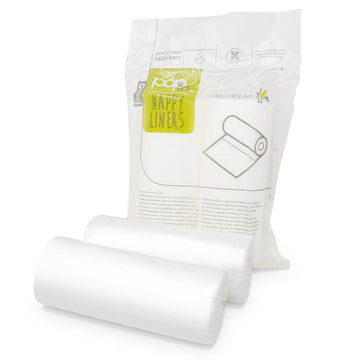 Plant Based Biodegradable Nappy Liners (160)