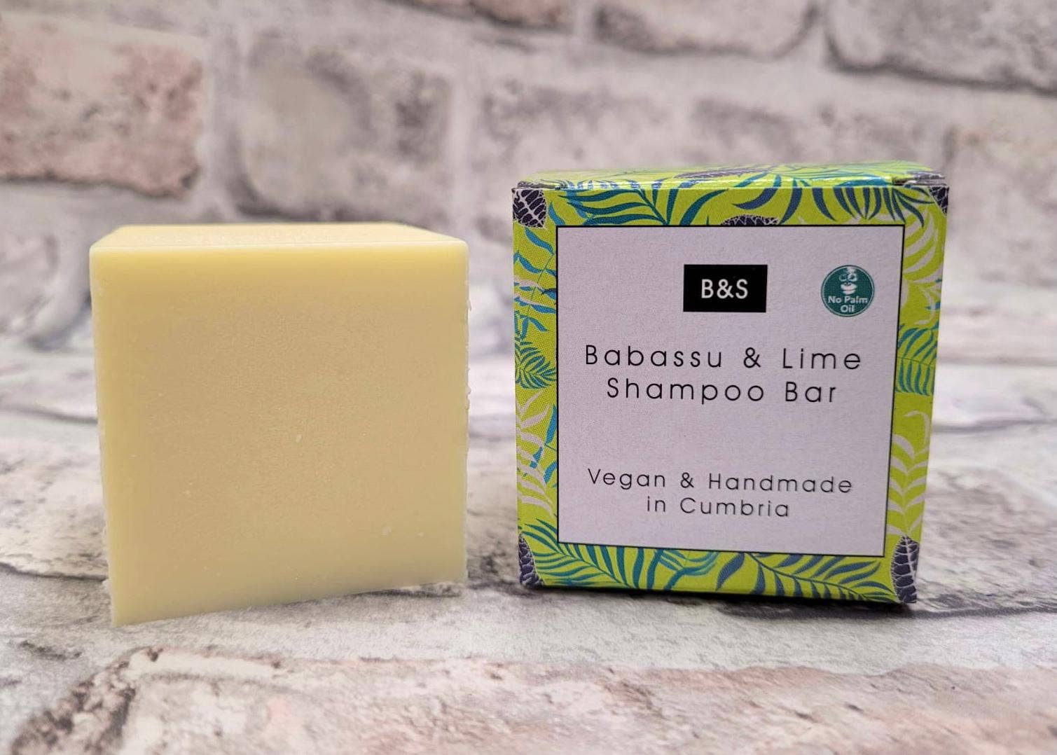 Babassu & Lime Enriching Shampoo & Body Bar - Plastic Free Eco Shower Bars, 130g - REGN