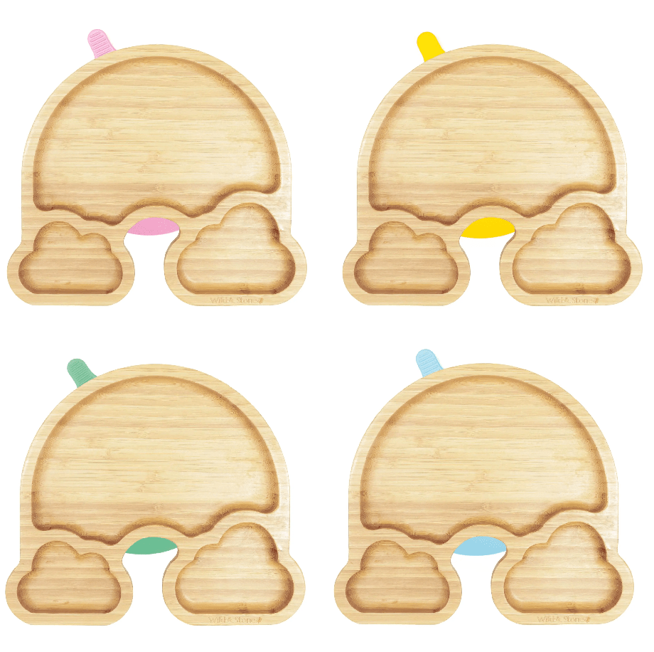 Baby Bamboo Weaning Suction Plate - REGN