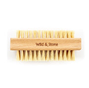 Biodegradable Natural Beechwood Nail Scrubbing Cleansing Brush, Eco Plastic Free Nail Washer - REGN