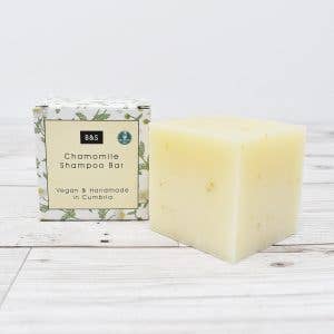 Chamomile Enriching Shampoo & Body Bar Blonde Hair - Plastic Free Vegan Eco Shower Bars, 130g - REGN