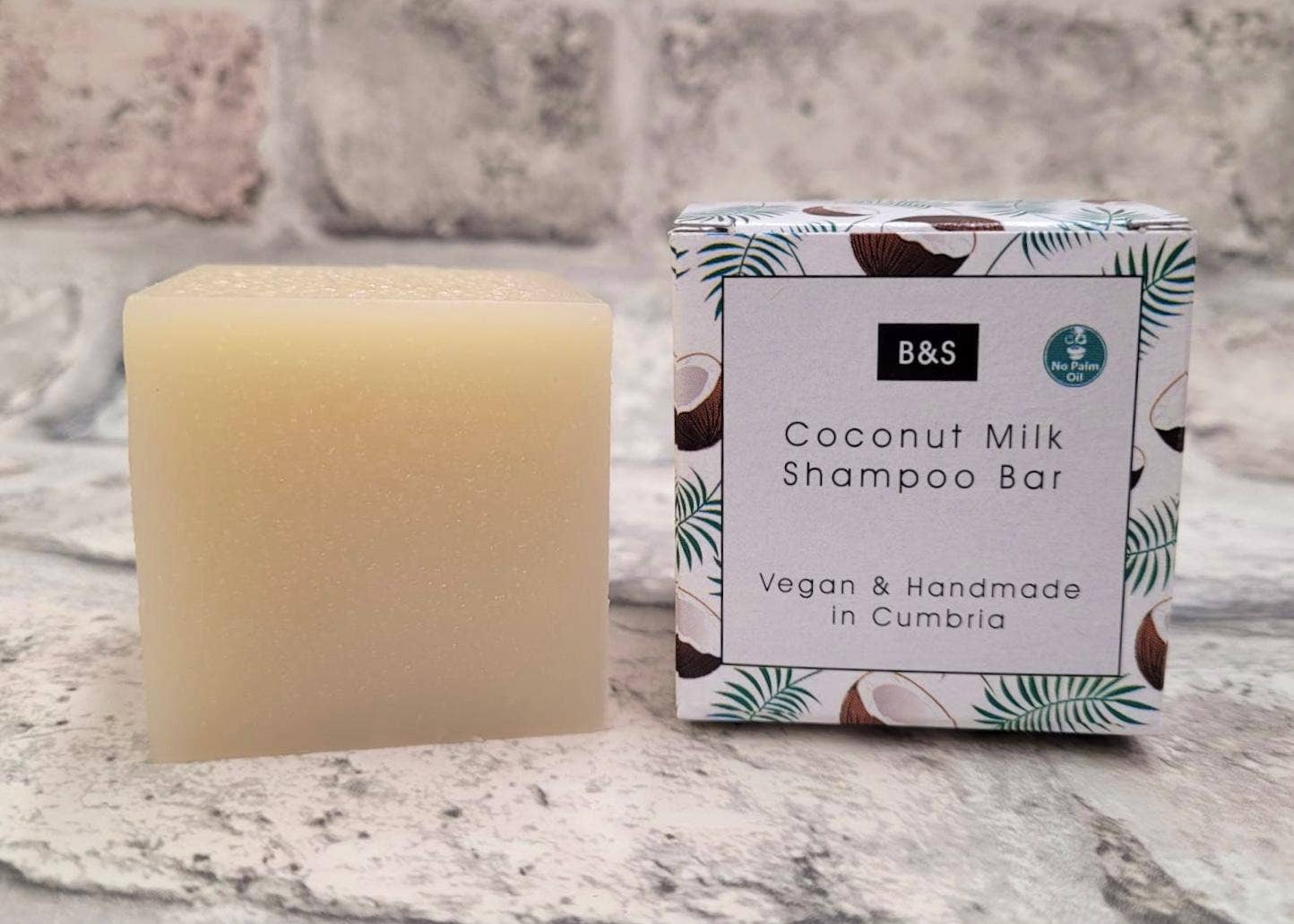 Coconut Enriching Shampoo & Body Bar - Plastic Free Eco Shower Bars, 130g - REGN