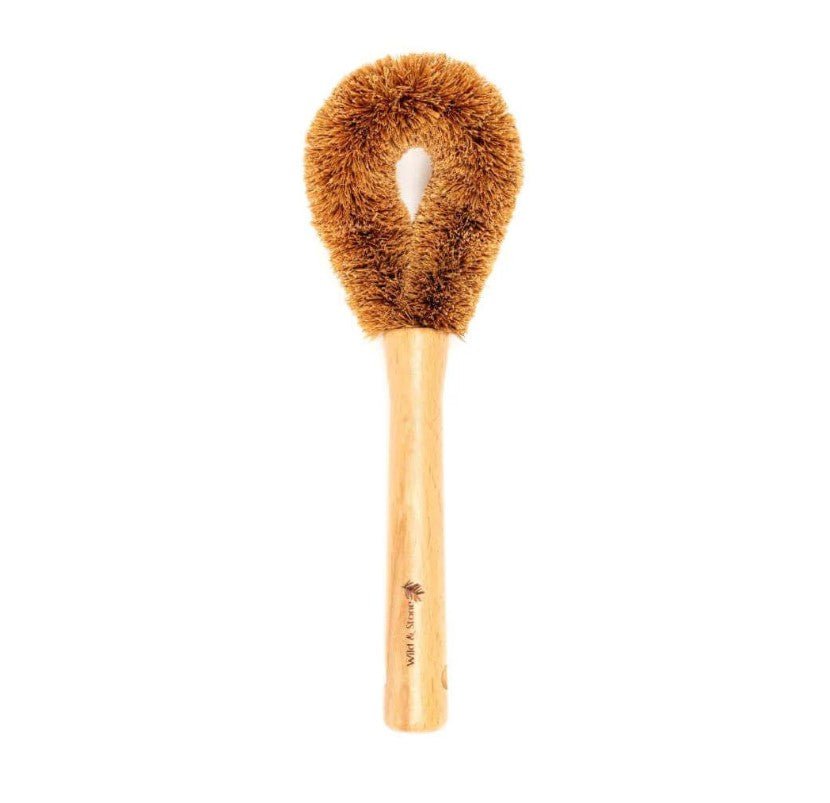 Coconut Fibre Plastic Free Kitchen Dish Brush, Eco Friendly Washing Brush - REGN