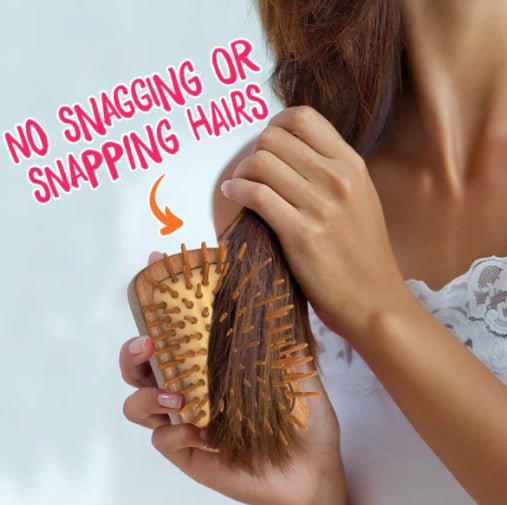 Detangling Hairbrush – Gentle, Eco - Friendly Hair Care - REGN