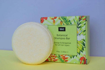 BOTANICAL SHAMPOO BAR ORANGE & BERGAMOT - VEGAN - 60g