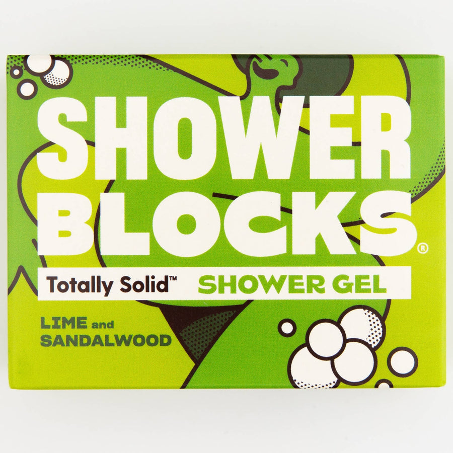 Shower Block – Lime & Sandalwood 100g