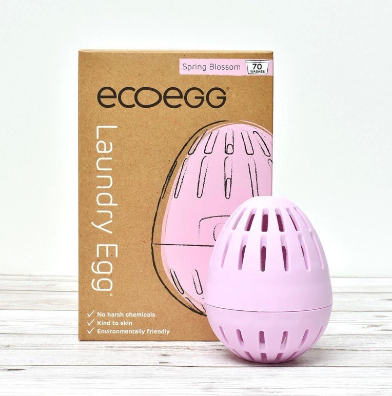 ECOEGG Laundry Washing Detergent Spring Blossom - Plastic Free Eco Washing Egg, 70 Washes - REGN