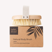 Natural Beechwood Body Exfoliating Brush, Eco Plastic Free Body Exfoliator - REGN