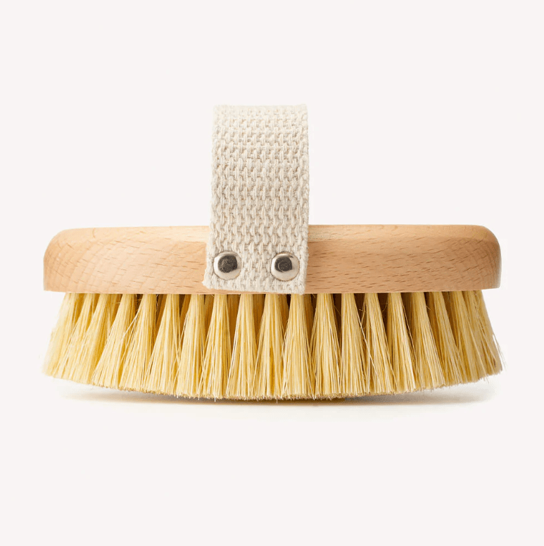 Natural Beechwood Body Exfoliating Brush, Eco Plastic Free Body Exfoliator - REGN