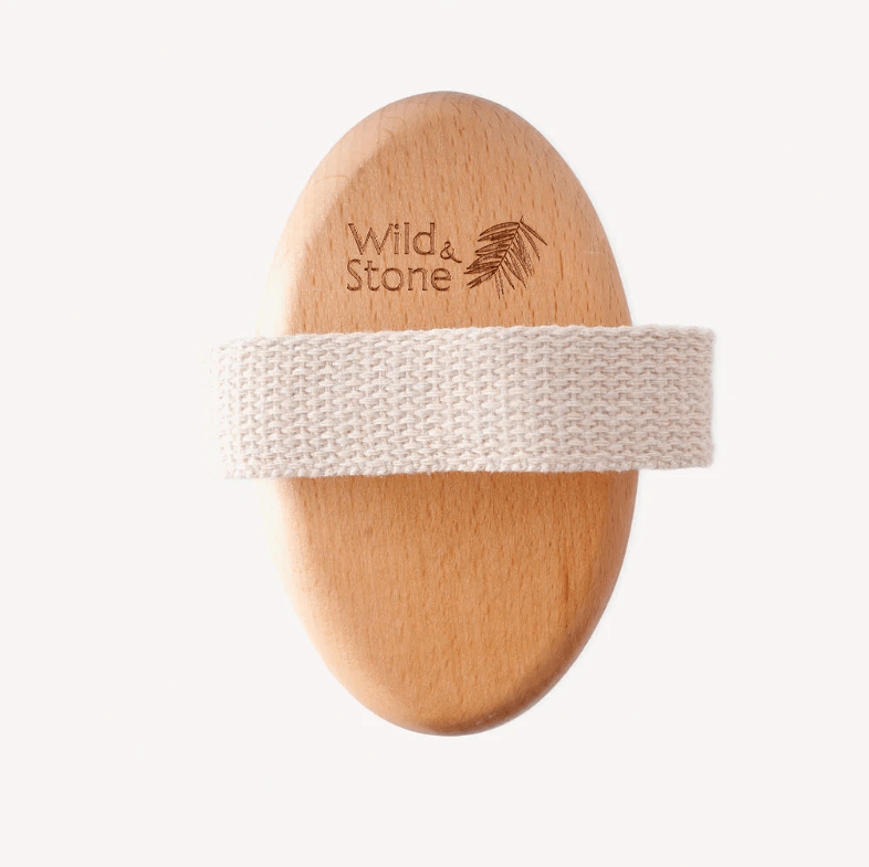 Natural Beechwood Body Exfoliating Brush, Eco Plastic Free Body Exfoliator - REGN