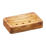 Olive Wood Soap Tray, Rectangular Shape Tray For Soap Bars - REGN