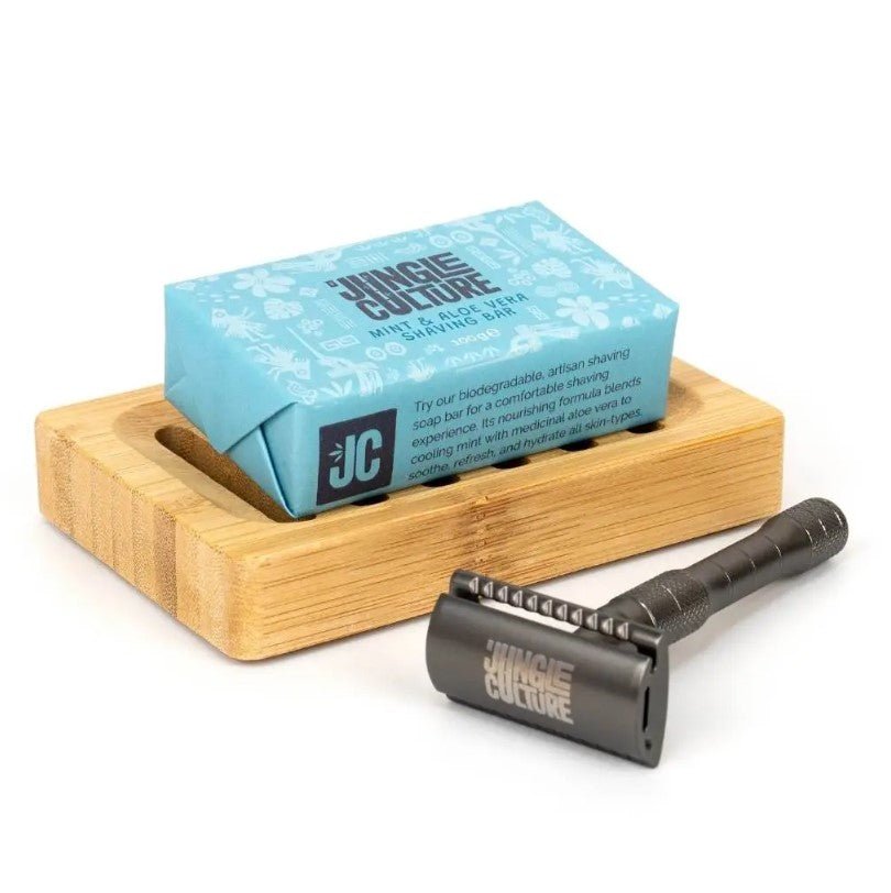 Plastic Free Solid Shaving Soap Bars For Cleansing & Smooth Shaving - 100g - REGN