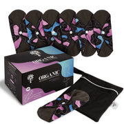 Reusable Eco Sanitary Pads - Washable & Durable Period Pads (6 Pack) - Buy One Get One Half Price! - REGN